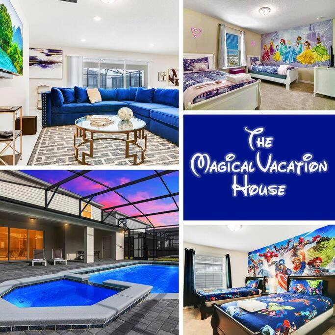 Magical Mansion 10 Bedroom W Pool Near Disney Davenport Exterior photo