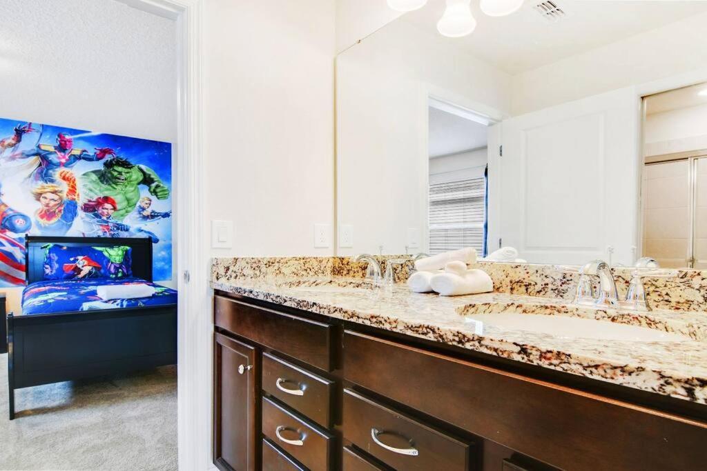 Magical Mansion 10 Bedroom W Pool Near Disney Davenport Exterior photo